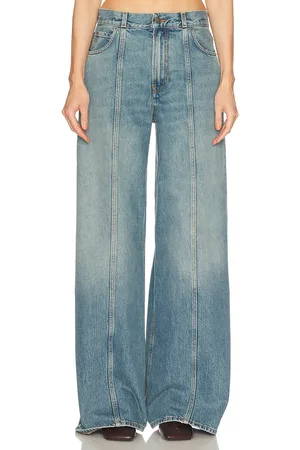 haikure Peace Wide Leg in Lagoon Wash - Blue. Size 24 (also in 25, 26, 27, 29, 30).