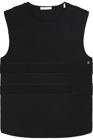 Helmut Lang Ponte Armor Vest in Black - Black. Size L (also in ).