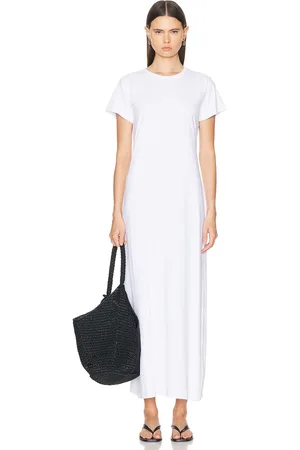 Leset Margo Maxi Dress in White - White. Size M (also in S).