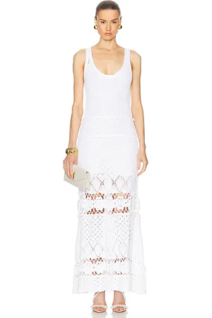 ALEXIS Aleala Dress in White - White. Size L (also in ).