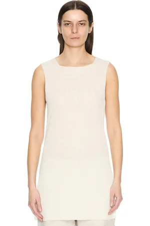 The Row Jaylen Top in White - Ivory. Size L (also in M).