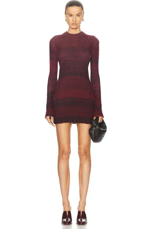 Golden Goose Sweater Dress in Catawba Grape - Burgundy. Size XS (also in ).