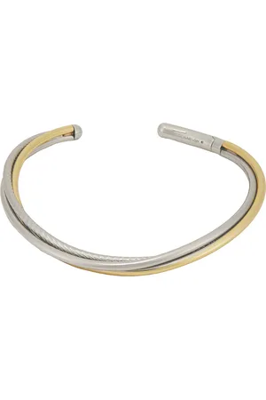 DEMARSON Odell Collar Necklace in Two Tone - Multi. Size all.