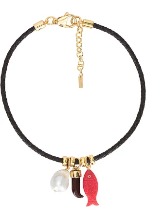 Eliou Pesca Necklace in Multi Color - Red. Size all.