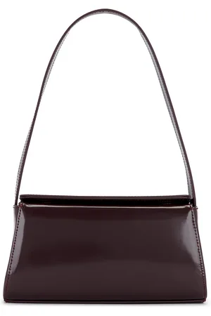 St Agni Mini Baguette Shoulder Bag in Bordeaux - Burgundy. Size all.