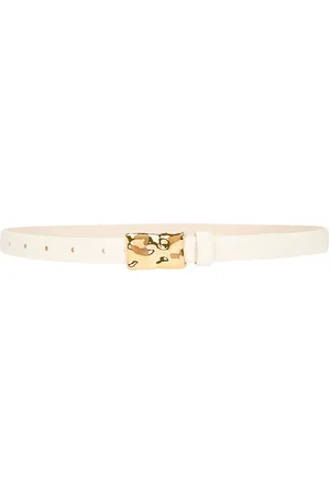 DEHANCHE Meri Belt in Ivory & Gold - Ivory. Size L (also in M, S, XS).