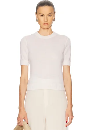 Guest In Residence Sweater Tee in Cream - Cream. Size M (also in ).