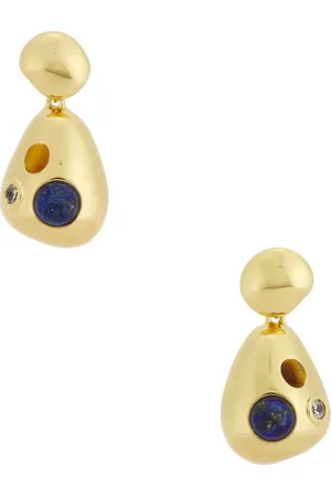 Eliou Analu Earrings in Gold Plated - Metallic Gold. Size all.