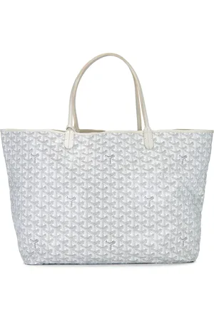 GOYARD Saint Louis PM Tote Bag in White - White. Size all.
