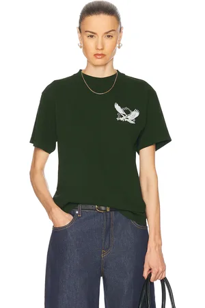 One Of These Days Screaming Eagle T-Shirt in Forest Green - Green. Size S (also in XL/1X).
