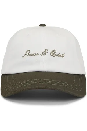Museum of Peace and Quiet Signature 2 Tone Dad Hat in Olive - Olive. Size all.