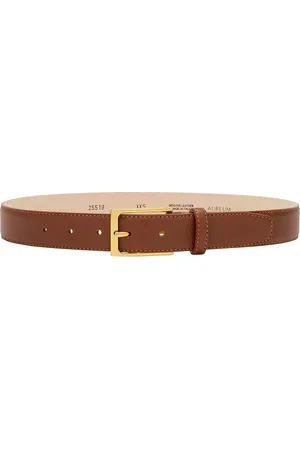 AUREUM No. 5 Belt in Caramel & Gold - Brown. Size M/L (also in XS/S).