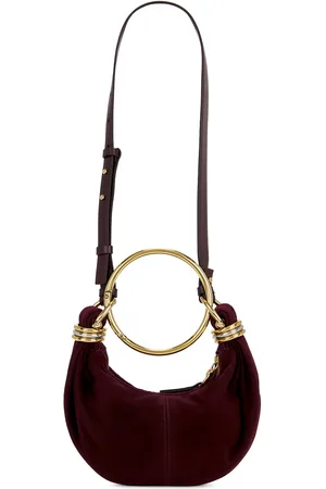 Chloé Bracelet Bag in Deep Violine - Wine. Size all.