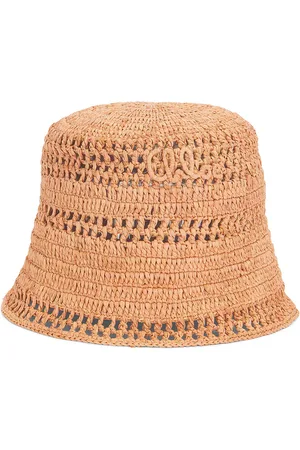 Chloé Sunset Hat in Powdery Pink - Rose. Size M (also in S).
