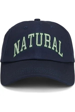 Museum of Peace and Quiet Natural Dad Hat in Navy - Navy. Size all.