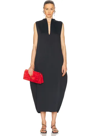 Khaite Blanche Dress in Black - Black. Size M (also in ).