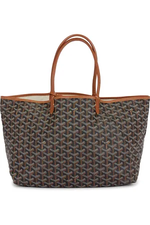 GOYARD Saint Louis PM Tote Bag in Brown - Brown. Size all.
