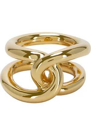 LIÉ STUDIO Agnes Ring in Gold - Metallic Gold. Size 50 (also in 52).