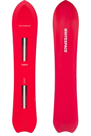 Whitespace Icona Snowboard in Red - Red. Size 157 (also in ).