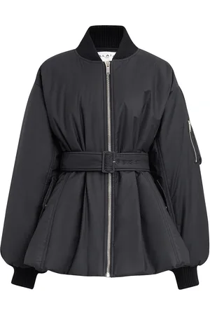 Alaïa Bomber Jacket in Noir Alaia - Black. Size 34 (also in ).