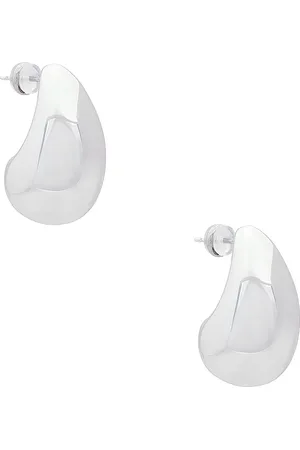 Eliou Magda Earrings in Silver Plated - Metallic Silver. Size all.