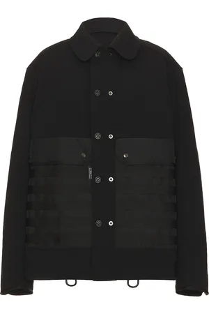JUNYA WATANABE X Oakley Twill And Polyester Laminated Jacket in Black - Black. Size L (also in M).