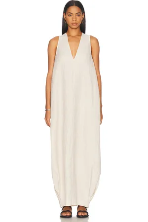 TOVE Eladia Dress in Stone - Neutral. Size 34 (also in 38, 40, 42).