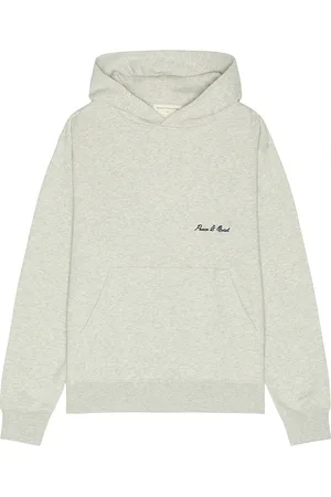 Museum of Peace and Quiet Wordmark Hoodie in Ash - Grey. Size L (also in S, XL/1X, XS).