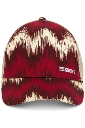 Missoni Trucker Hat in Red - Red. Size all.