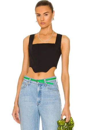 Staud Alice Top in Black - Black. Size 0 (also in ).