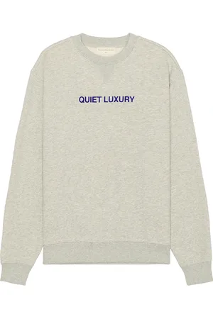 Museum of Peace and Quiet Quiet Luxury Crew Neck Sweatshirt in Ash - Grey. Size L (also in M, S, XL/1X, XS).