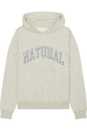 Museum of Peace and Quiet Natural Hoodie in Ash - Grey. Size L (also in M, S, XL/1X, XS).