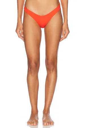 Haight Leila Bikini Bottom in Coral - Orange. Size S (also in XS).
