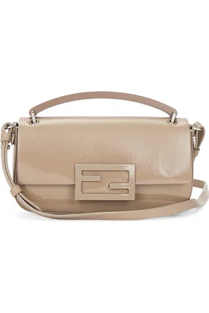 Fendi Baguette Phone Pouch in Grey - Grey. Size all.