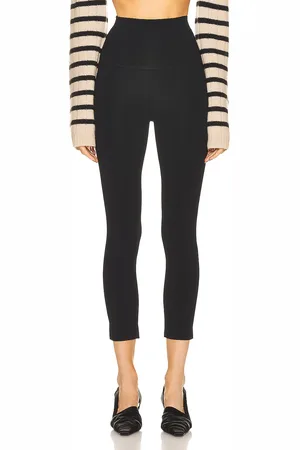 Khaite Harmony Legging in Black - Black. Size L (also in ).