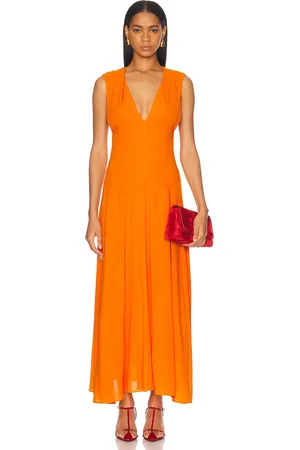 TOVE Ambre Dress in Saffron - Orange. Size 34 (also in 36, 38, 40, 42).