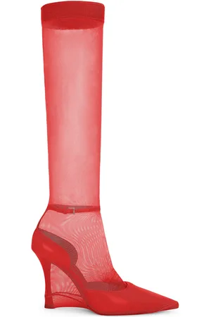 Givenchy Show Stocking Pump in Red - Red. Size 40 (also in ).