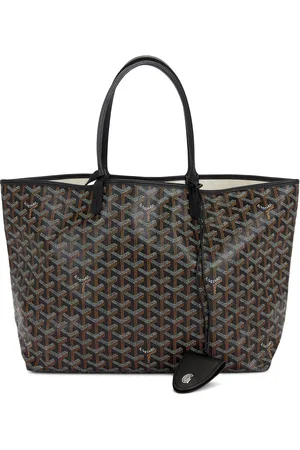 GOYARD Saint Louis PM Tote Bag in Black - Black. Size all.
