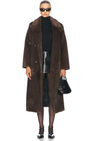 A.L.C. Franklin Coat in Brown - Brown. Size M (also in ).