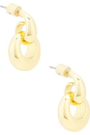 Roxanne Assoulin Knock Knock Earring in Gold - Metallic Gold. Size all.