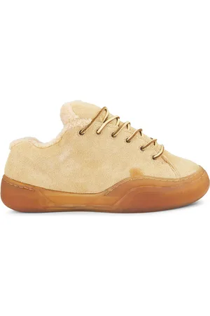 ERL Suede Vamp Skate Sneaker Leather in Sand - Brown. Size 11 (also in 9).