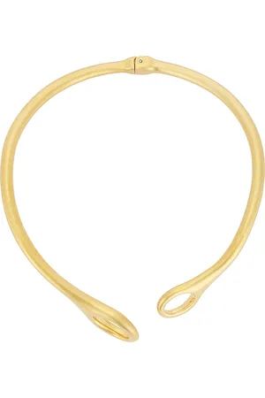Tom Ford Torque Necklace in Vintage Gold - Metallic Gold. Size all.