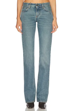 haikure Carly Slim Straight in Lagoon Wash - Blue. Size 24 (also in 30).