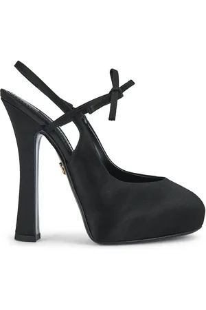 Dolce & Gabbana Slingback Pump in Black - Black. Size 36 (also in 37, 37.5, 39, 39.5, 40, 41).