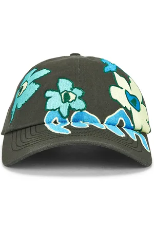 P.A.M. PERKS AND MINI Lunacy Gestures Baseball Cap in Multi - Olive. Size all.