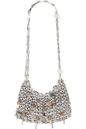 Paco rabanne Nano Pampilles Shoulder Bag in Silver - Metallic Silver. Size all.