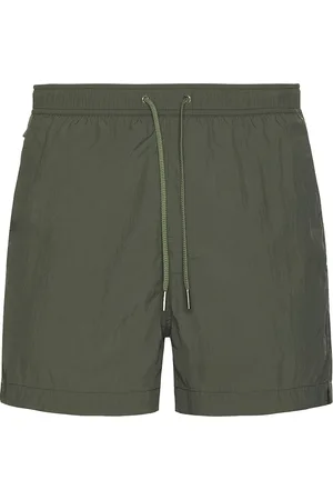 CDLP Parachute Nylon Swim Trunks in Iron Sage - Sage. Size L (also in S, XL/1X).