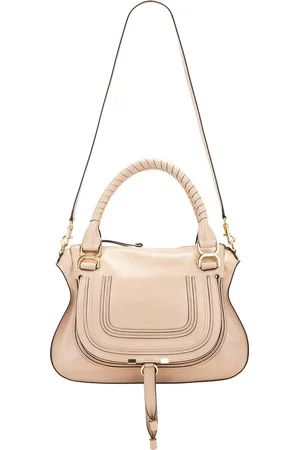 Chloé Marcie Bag in Deep Beige - Beige. Size all.