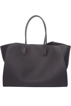 The Row Marlo Top Handle Bag in Midnight Ans - Black. Size all.