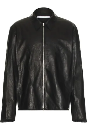 Post Archive Faction PAF 8.0 Leather Jacket Right in Black - Black. Size L (also in XL).